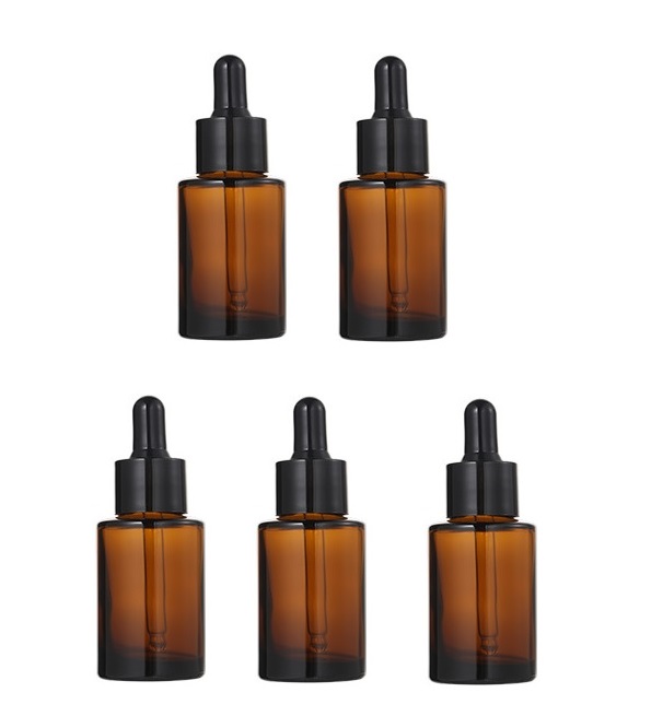 Luxury 30 50 80 g 40 100 120 ml Empty Skincare Lotion Cream Glass Spray Round pink Cosmetic Bottle Packaging with Pump