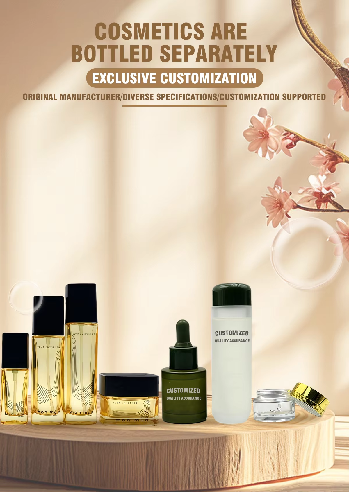Cosmetic Dropper Bottle