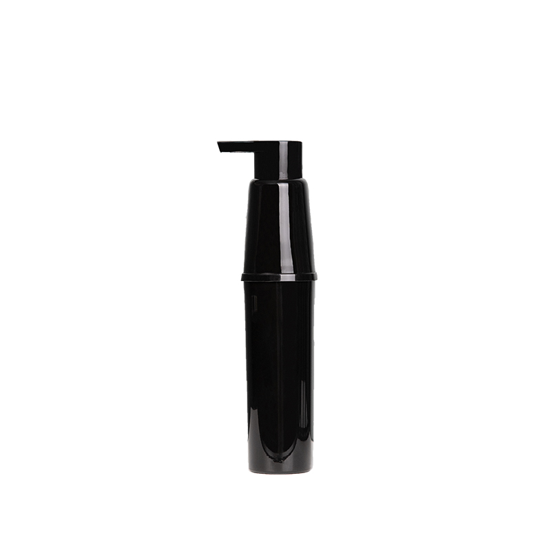 Chaocai Chaoli Factory Unique New Design 250ml Plastic Hair Dye Squeeze Bottle Black Luxury Shampoo Double Pump Bottles