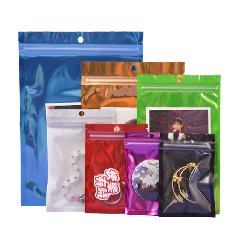 High Grade Clear Reusable Recyclable Stand-Up Pouch Customized Ziplock Packaging Bag for Candy Chocolate Sushi &amp; Pet Food