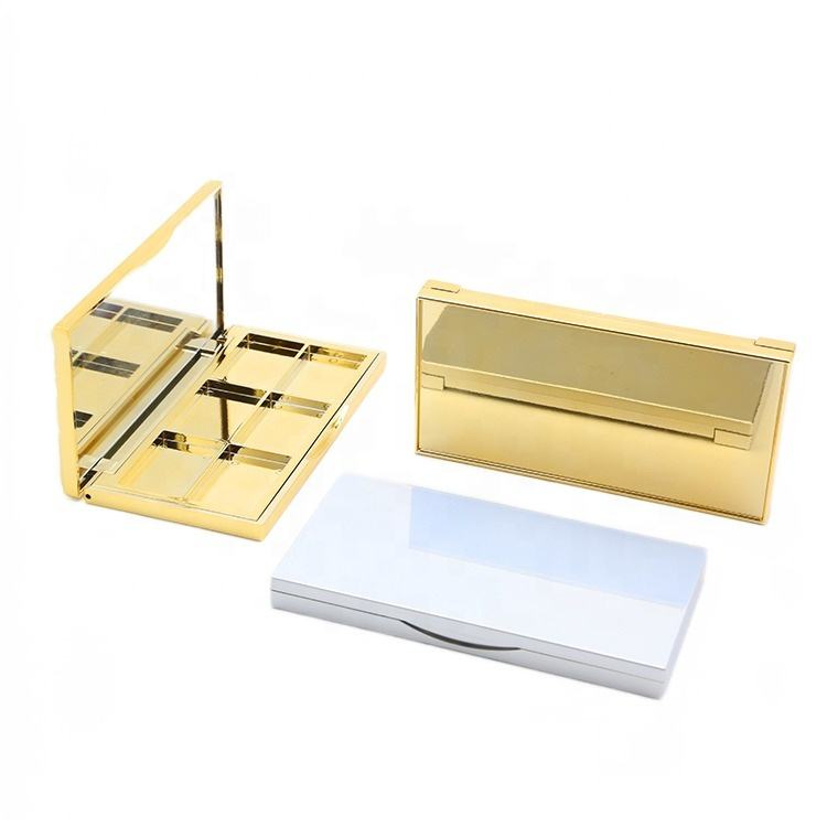 China Makeup Palette Manufacturer Luxury Cosmetic Eye Face Nail Eyeshadow Palette Packaging Box Private Label Makeup Portable Travel Eyeshadow Case Packaging