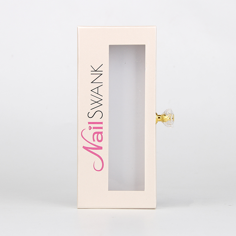 Makeup Sets Cosmetics Sliding Drawer Packaging with Clear Transparent Window