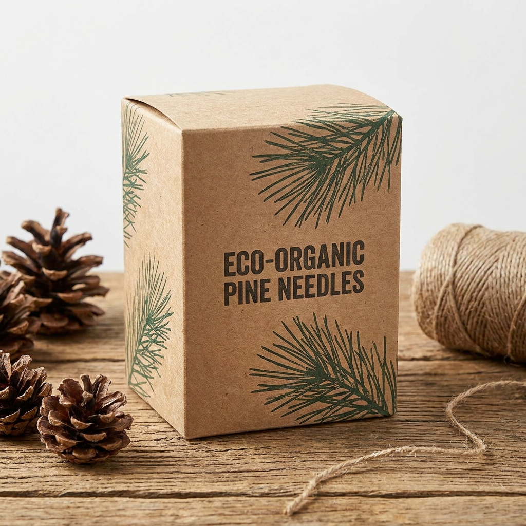 Eco Friendly Custom Christmas Gift Box | Biodegradable Kraft Paper Packaging for Wine, Cosmetic &amp; Electronics | Recyclable