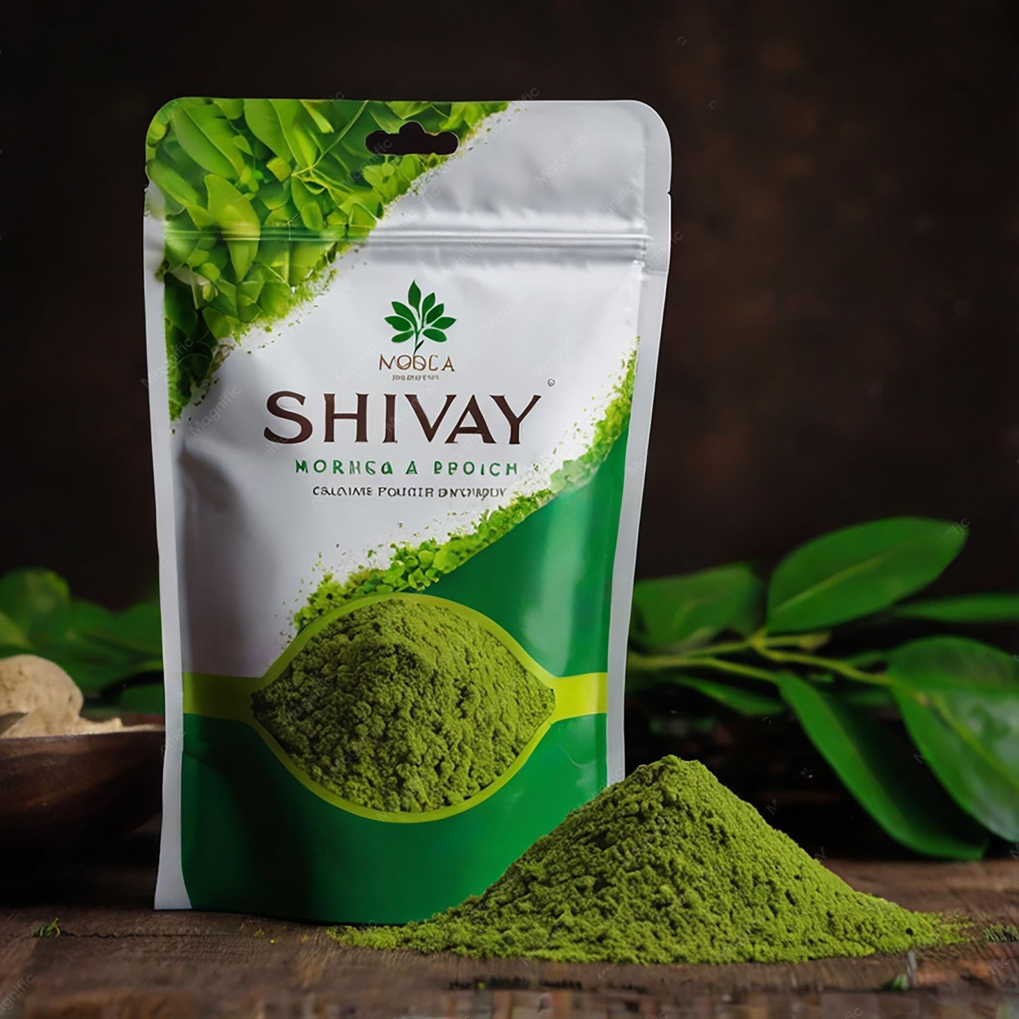 Custom Printed logo Matcha Powder Tea Bags 30g 50g 100g Resealable Aluminum Foil Stand up Pouch Plastic Food Packaging Bags