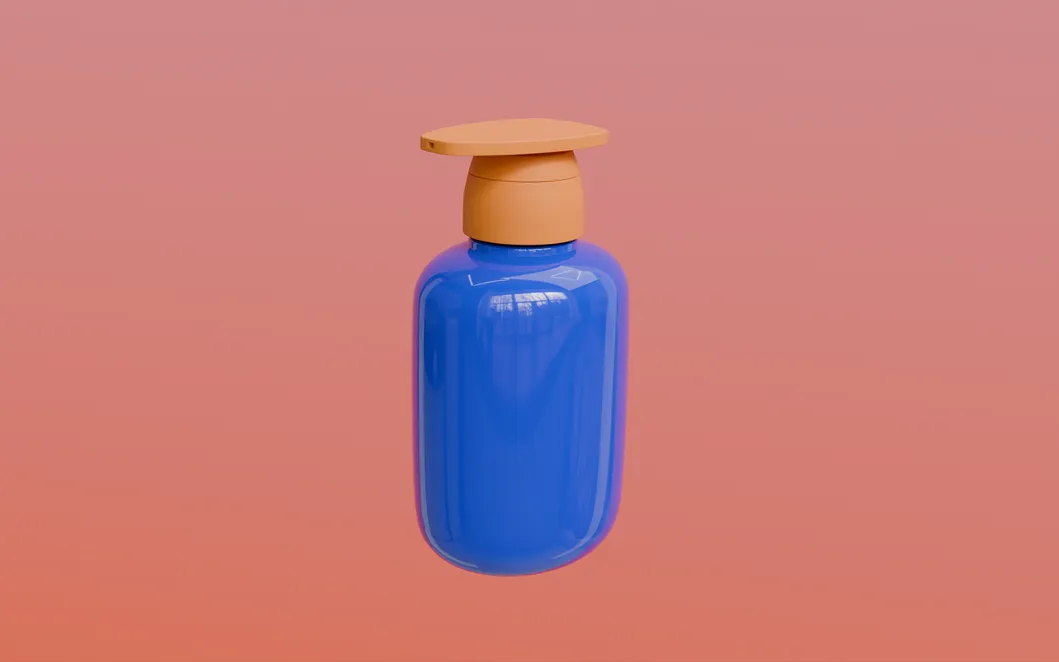 Oval Lotion Bottle