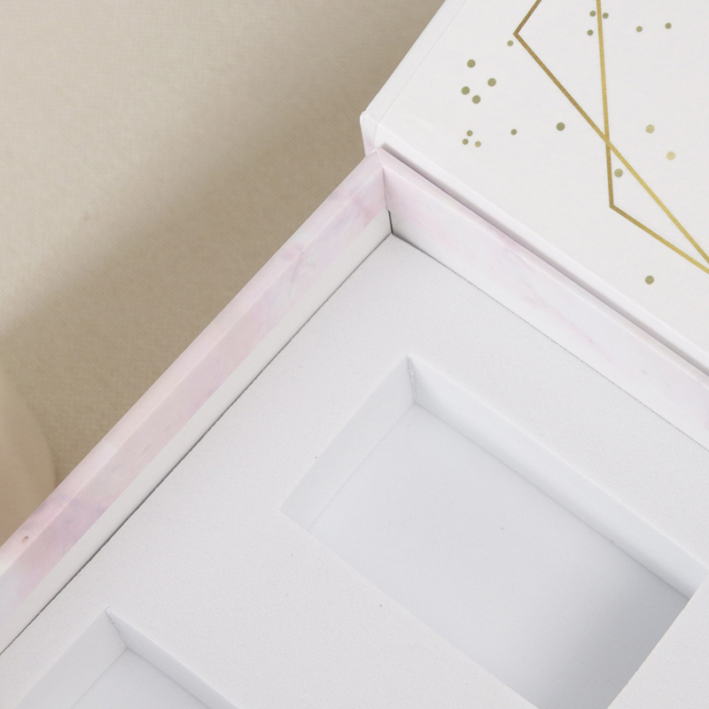 Wholesale Cardboard Magnetic Cosmetic Bottle Luxury Packaging Gift Box Set Custom Paper Cosmetic Storage Box