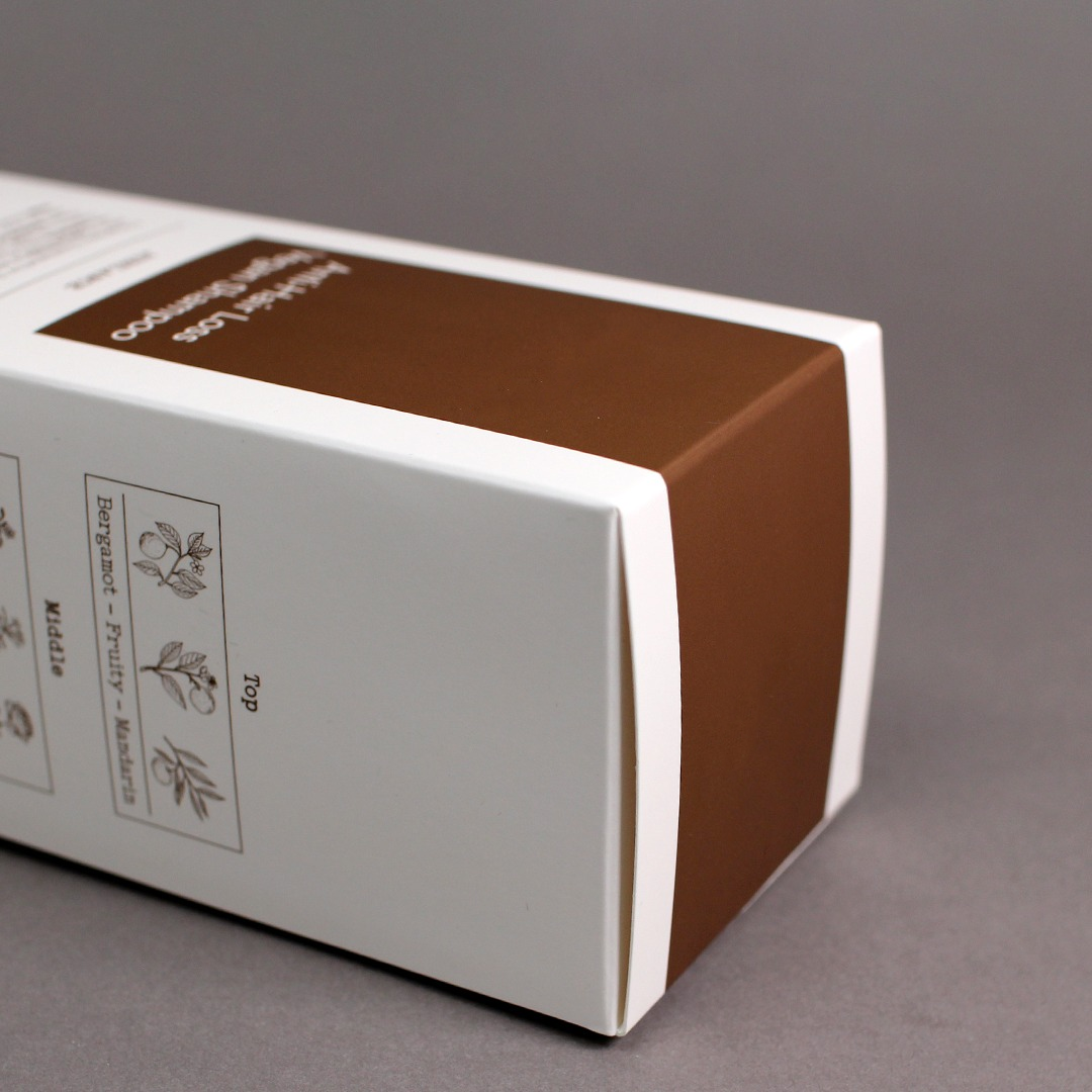 High Quality Foldable Luxury Paper Card Skincare Packaging Reverse Tuck End Cosmetic Box for Shampoo