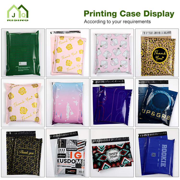 Factories Custom OEM Poly Mailers Mailing Bags With Logo Shipping for Clothing Colored 100% Biodegradable Packaging Bag