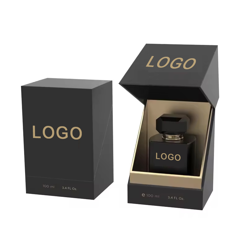 Wholesale Custom Logo Handmade Cosmetic Perfume Oil Bottle With Closure Rigid Gift Box Design Packaging Luxury Perfume Boxes