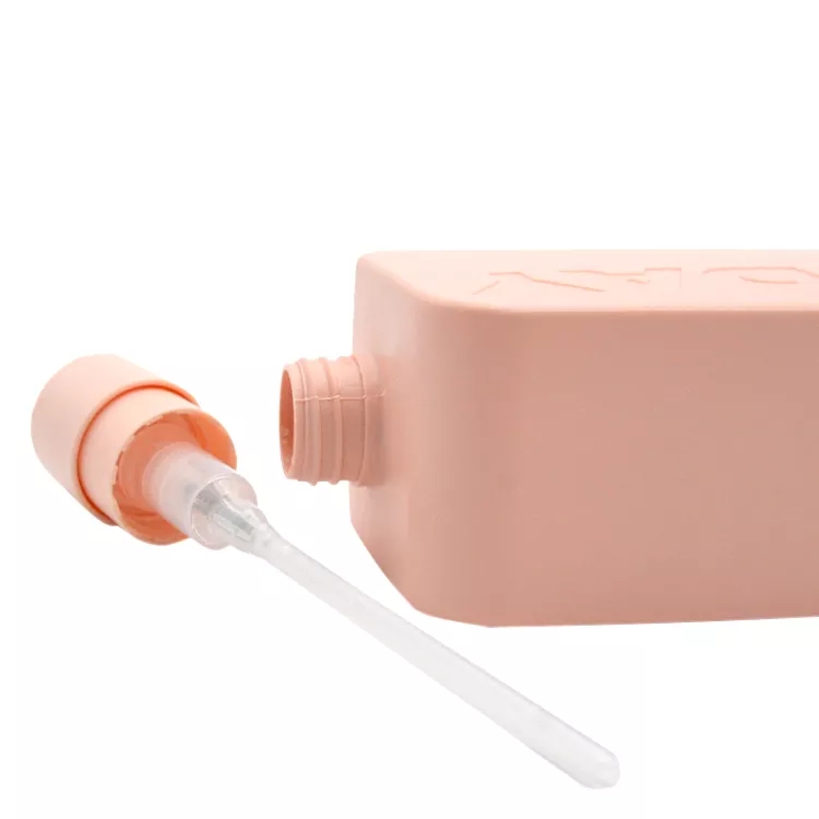 Wholesale Luxury Plastic Pump Bottle for Shampoo Conditioner Showers Gel Lotion 350ml 800ml Cosmetic Packaging PE White OEM