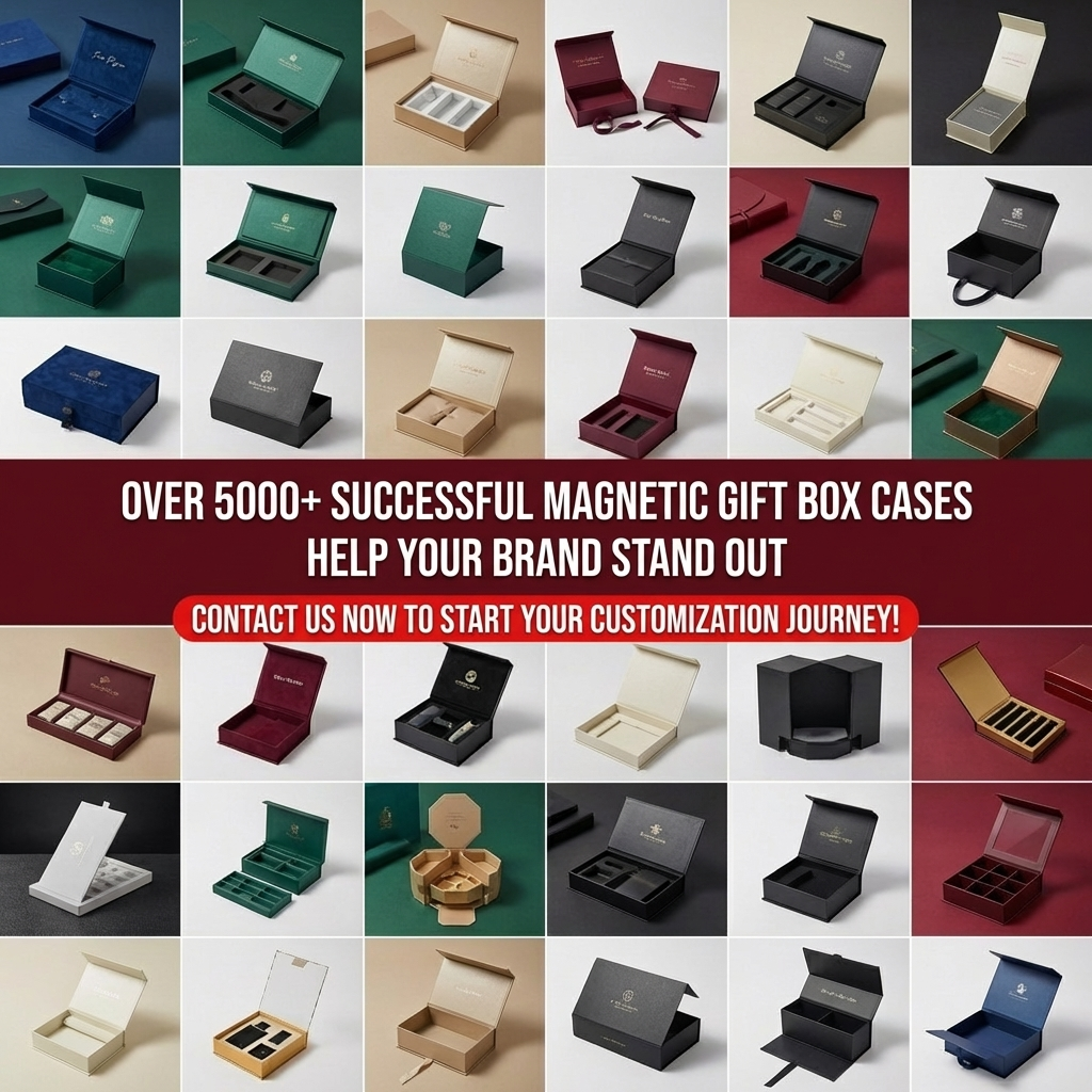Premium Custom Logo Luxury Large Matte Rigid Paper Cardboard Black Foldable Empty Magnetic Folding Closure Gift Boxes Packaging