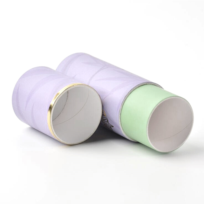 Factory Round Kraft Paper Tube Packaging for Tea Biodegradable Cardboard Paper Tube