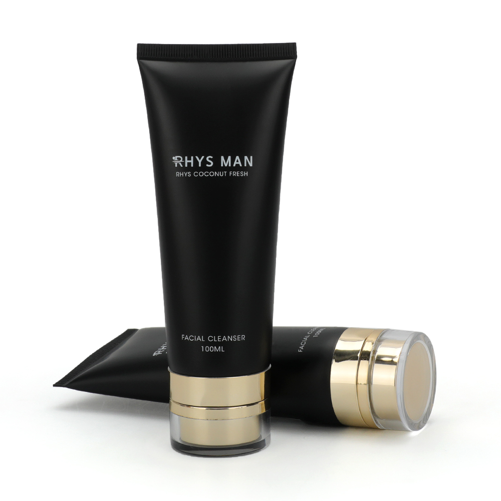 D40mm 60ml 100ml 120ml PE Cosmetic Plastic Soft Tube Packaging With Acrylic Flip-top For Facial Hand Cream Tube