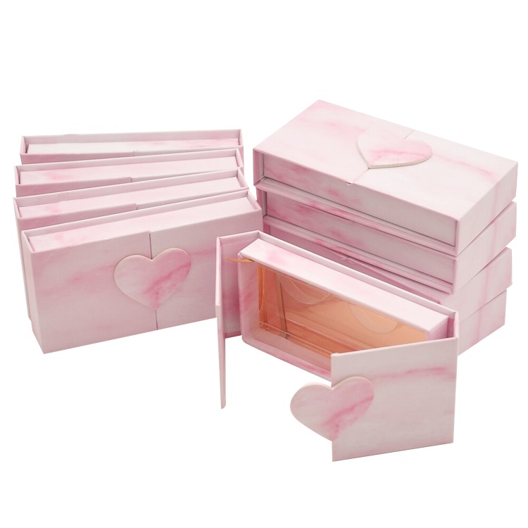 Wholesale Custom Own Private Label Lash Paper Packing Custom Brand Eyelashes Case Mink Eyelash Custom Empty Packing Box