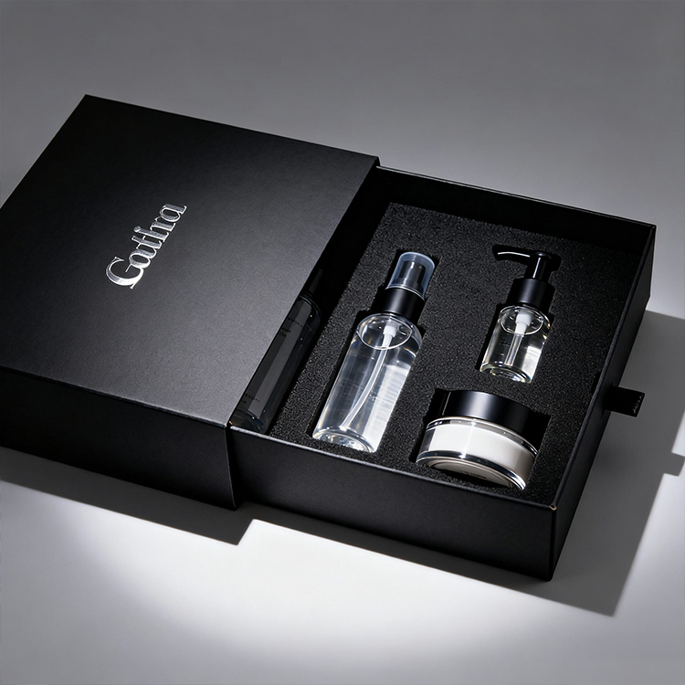 Custom Fragrance Packaging Box Drawer Cosmetic &amp; Skincare Packaging Mailer Shipping Gift Boxes For Cosmetic Packing Boxes Insert