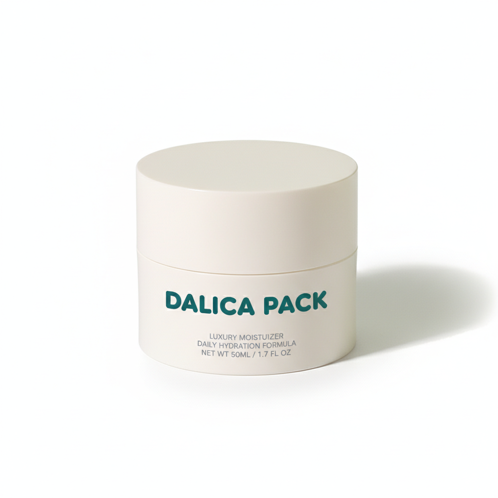 Dalica Packaging Refillable PP Plastic Cosmetic Jar Empty for Lotion Face Cream &amp; Skin Care