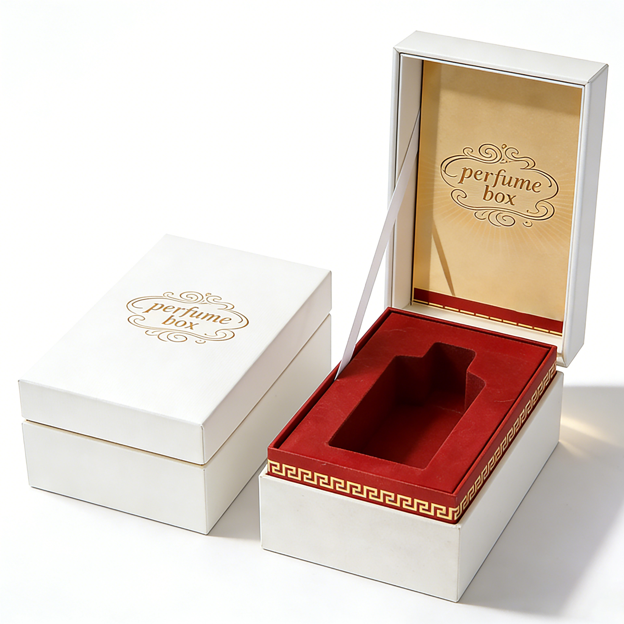 Luxury Perfume Gift Box Scene