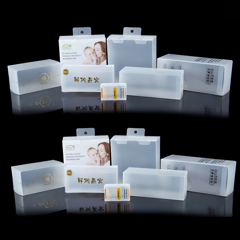 Hot Sale Transparent Printed Plastic Pvc Box Package,small Plastic Cosmetic Box,pvc Packaging