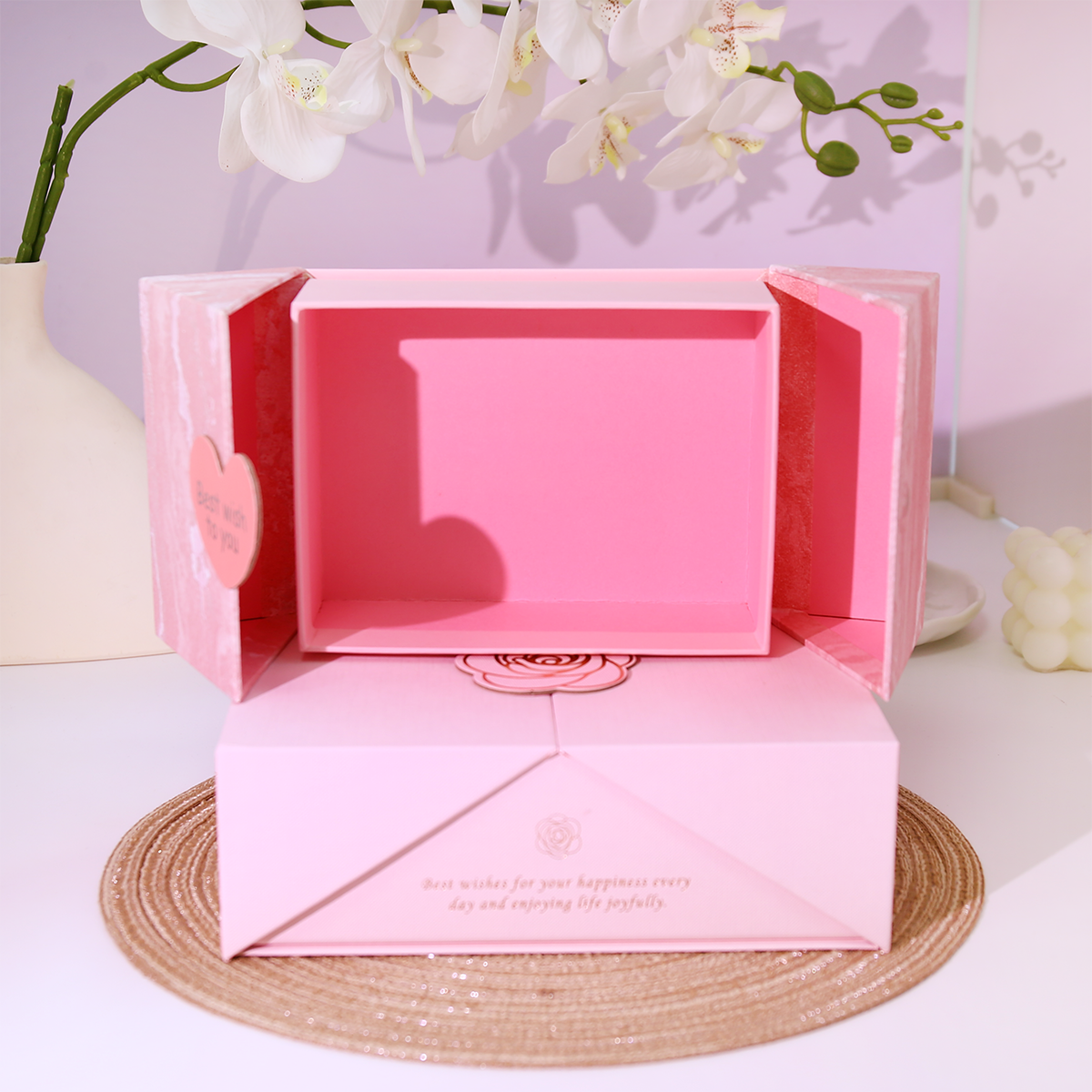 Stylish Cosmetic Box Luxury Durable Rigid Packaging Elegant Perfect for Skincare Makeup Fragrance or Fashion Accessories