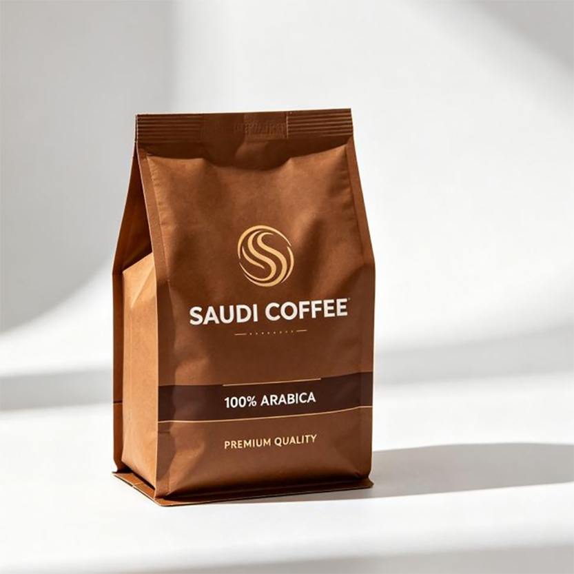 Eco-Friendly Custom Recyclable Laminated Zipper Pouch Security Features for Snack Coffee Tea Powder Food Sustainable Packaging