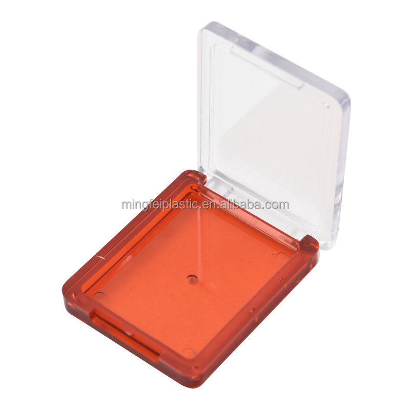 2 Color Highlighter Cosmetic Packaging Blusher Empty Plastic Case for Eyeshadow Container