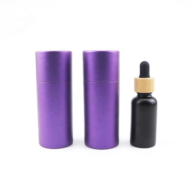 Custom Logo Printing Round Paper Tube Packaging Kraft Cardboard Box
