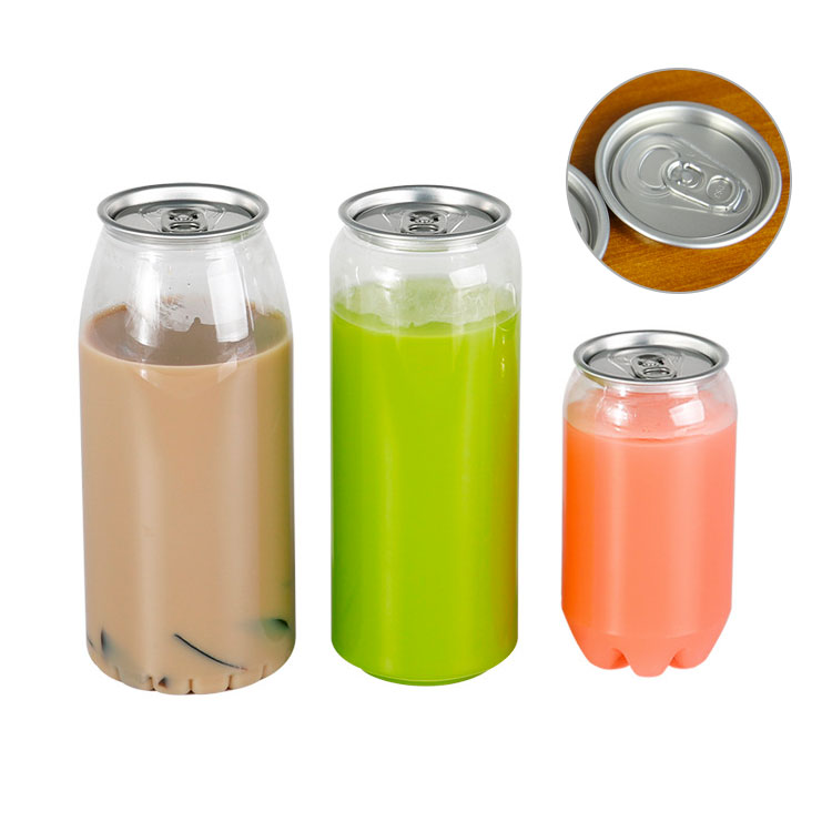 Food Grade PET 400ml 14oz Plastic Packaging Bottles for Juice Beverage