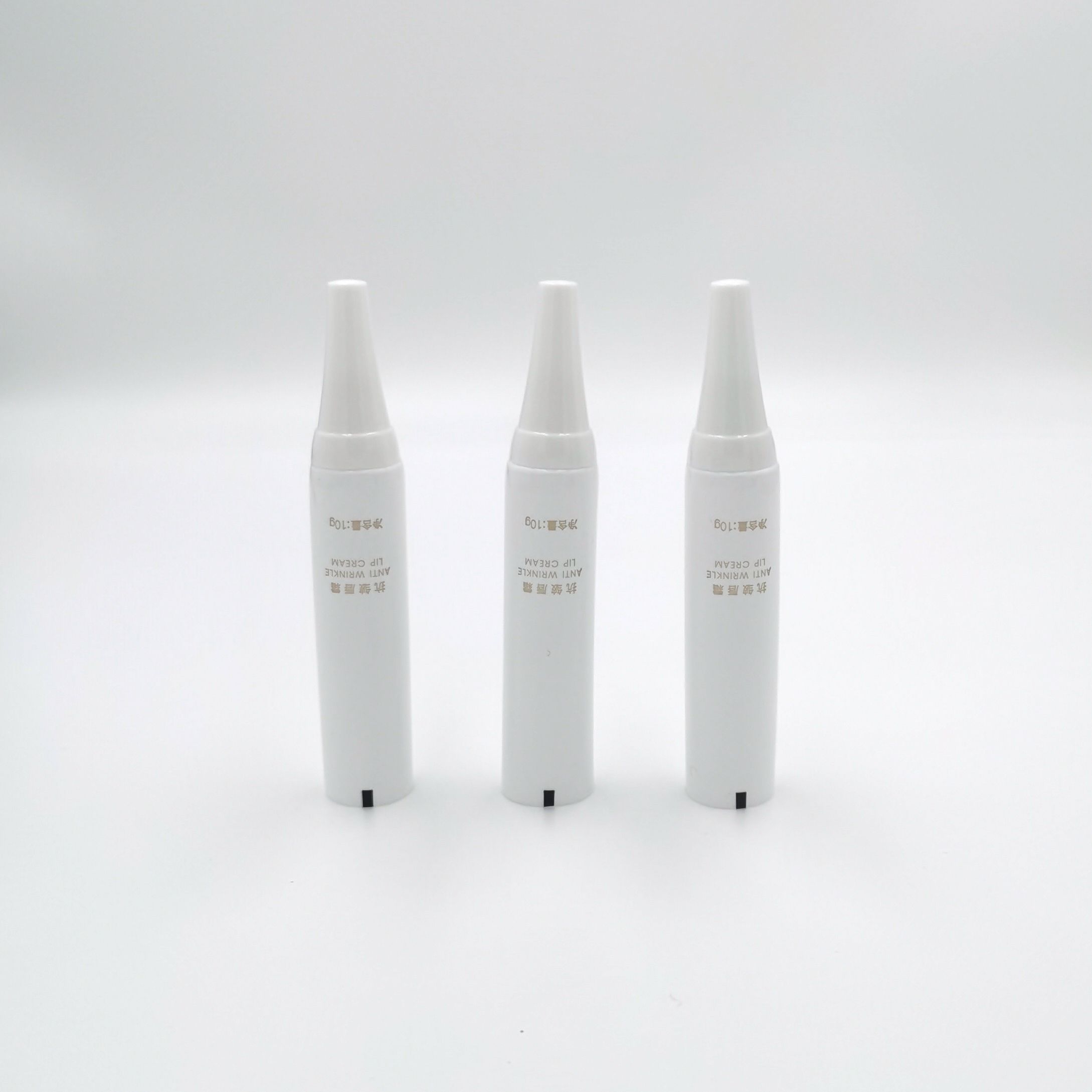 Custom Empty 15ml Hand Eye Packaging Bb Cream White Tubes Skincare Squeeze Cosmetic Plastic Tube for Cosmetics With Lids