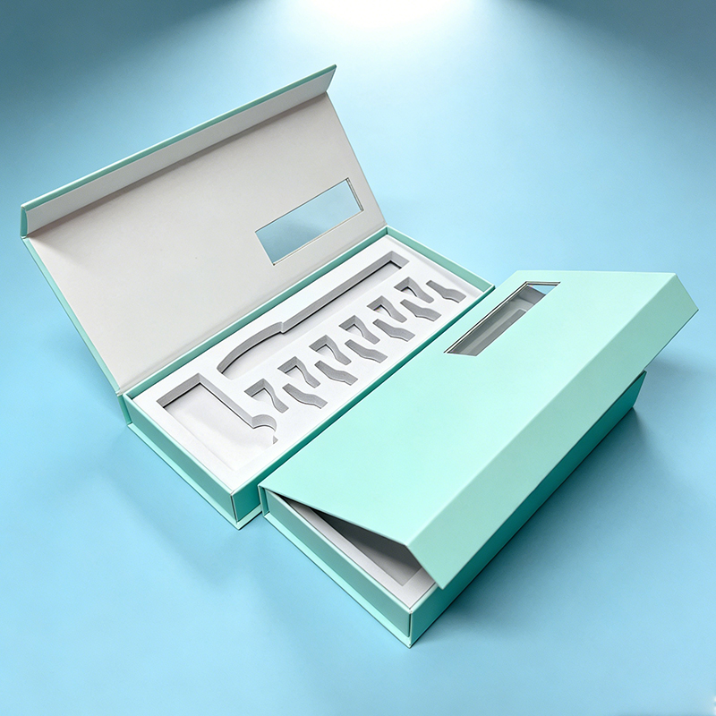 Empty Pen Box for 3ml 10ml Magnetic Closure EVA Insert Private Label Packaging Box for Peptid Vials