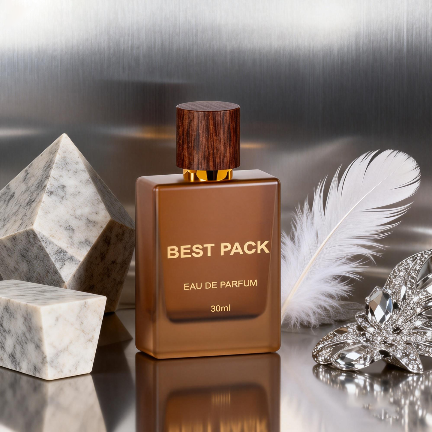 Custom Logo Square Frosted Cosmetic Packaging Glass Spray Pump Empty Luxury Perfume Bottle 30 ml 50 ml 100 ml with Box
