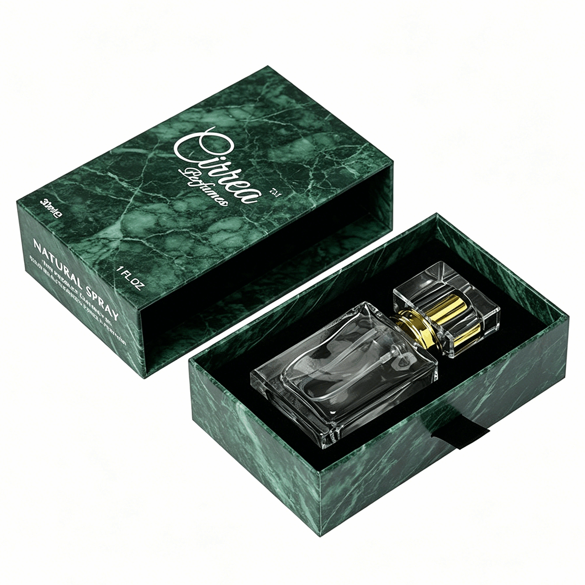 Custom Luxury Sliding Drawer Perfume Packaging Gift Box for Essential Oil Scented Candle Cosmetic