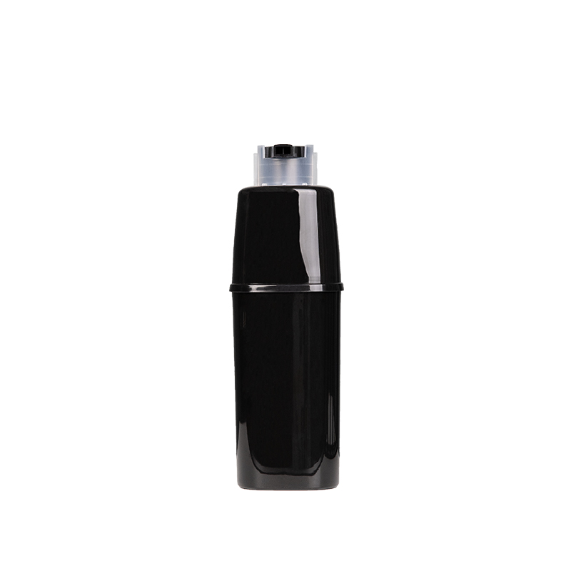 Chaocai Chaoli Factory Unique New Design 250ml Plastic Hair Dye Squeeze Bottle Black Luxury Shampoo Double Pump Bottles
