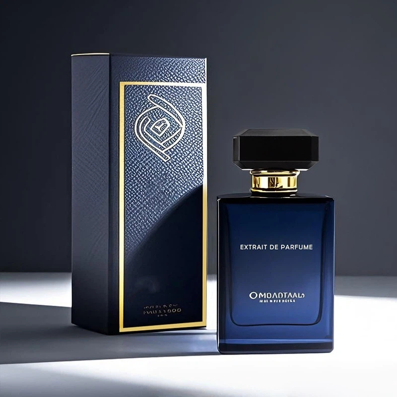 Elegant Luxury Perfume Bottles Travel Size Perfume Bottle Gradient Color Empty Perfume Bottle with Box and Bag Packaging
