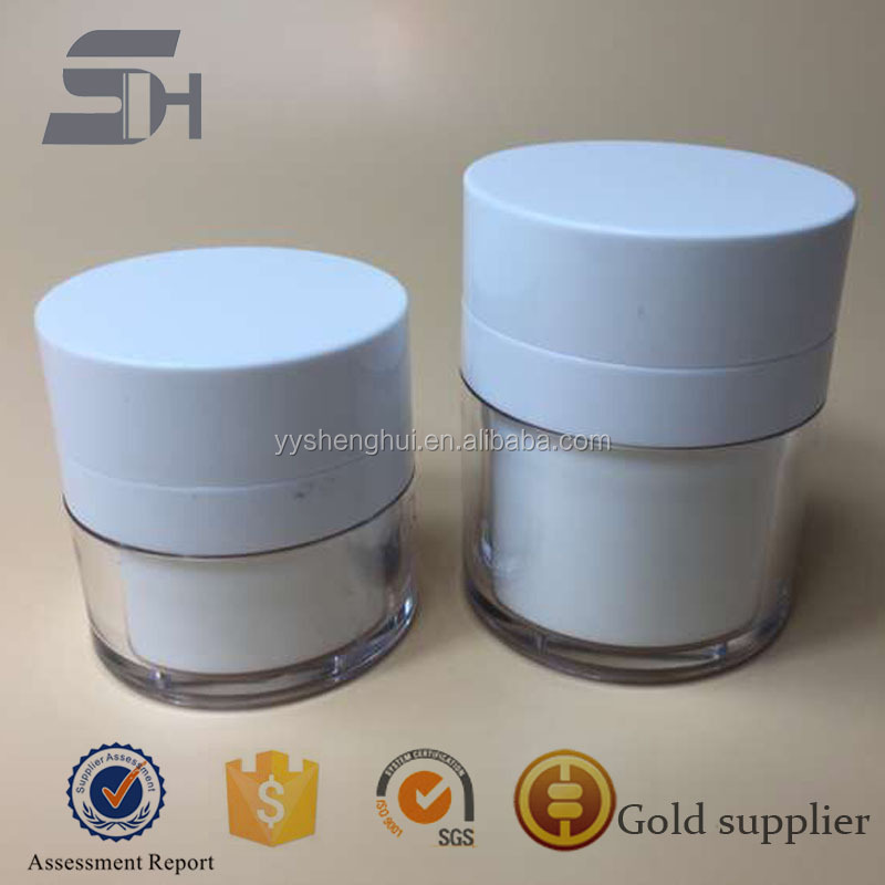 New Product Plastic Cosmetic Packaging Acrylic Jar
