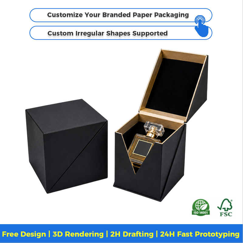 Wholesale Custom Packaging Luxury Gift Box Packaging for Perfume Fragrance Candle Magnetic Rigid Box