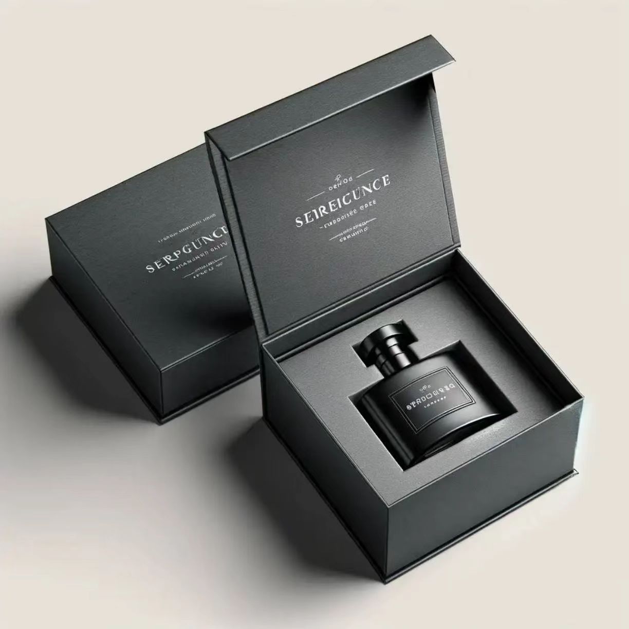 Expert in Diverse Fragrance Box Styles &amp; Professional OEM/ODM Services Luxury Black Perfume Gift Box for Women &amp; Men Gift Box