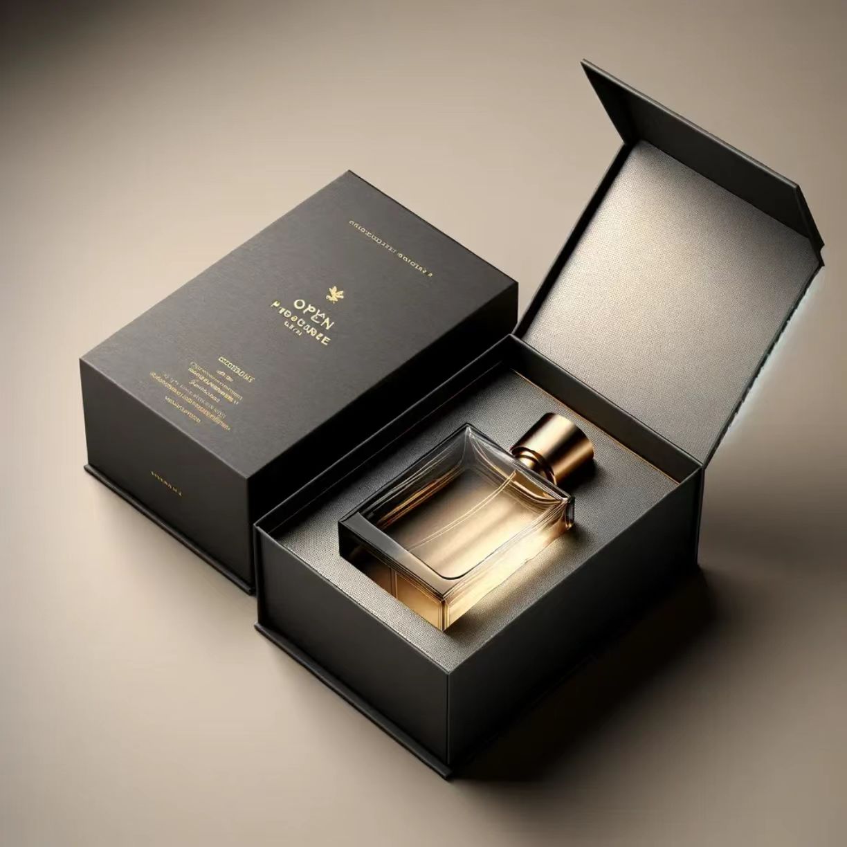 Expert in Diverse Fragrance Box Styles &amp; Professional OEM/ODM Services Luxury Black Perfume Gift Box for Women &amp; Men Gift Box