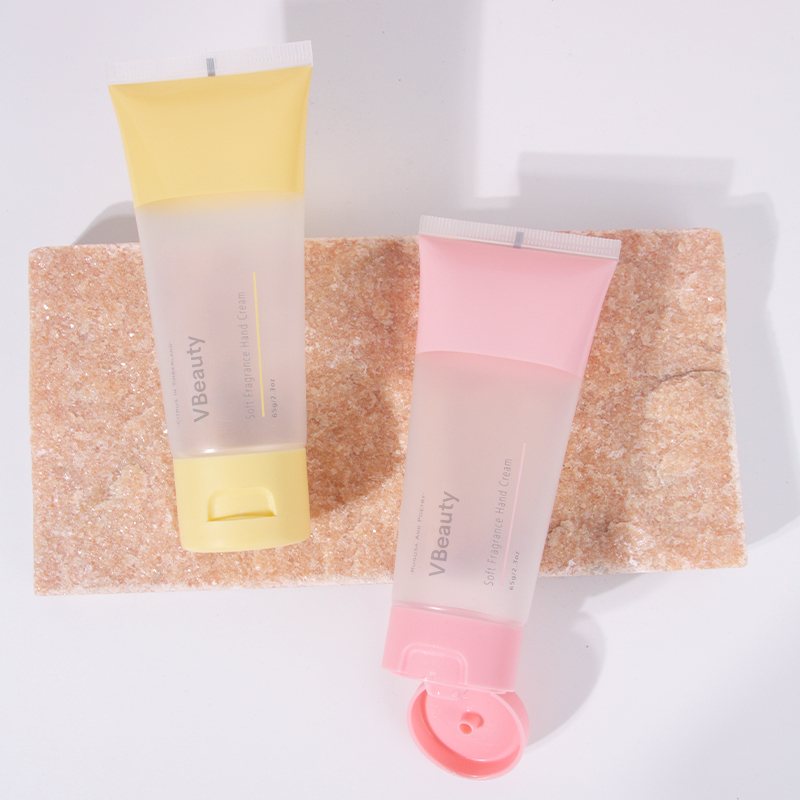 Plastic Cosmetic Squeeze Tube for Cream Packaging - Empty Refillable Soft PE Squeezable Lotion Tube and Container