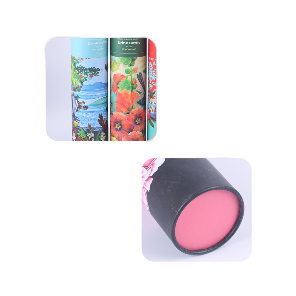 Custom Biodegradable Coffee &amp; Food Packaging Tube Drink Bottle Cardboard Container Paper Tube Packaging