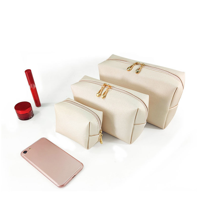 Fashion Portable Waterproof Easy Cleaning Cosmetic Holding Large Capacity Durable Multi Colors Functional Travel Carrying Lady Different Sizes Makeup Bag
