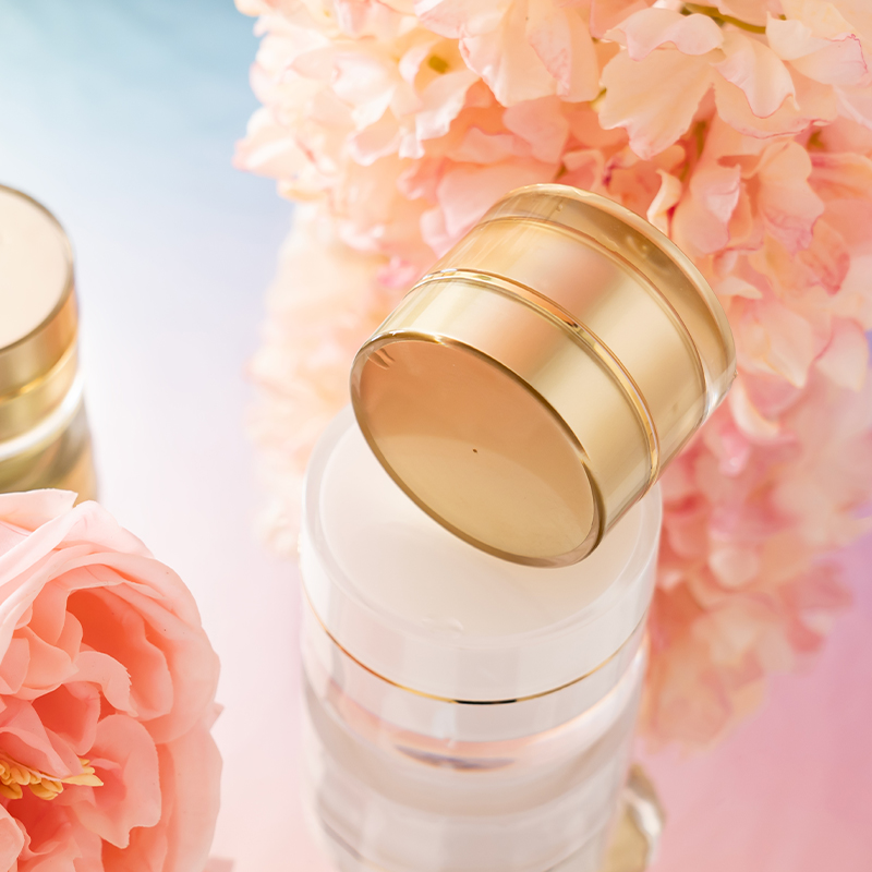 Cosmetic Packaging Suppliers Luxury Skincare Packaging 5/10/15/30/50g Golden Jars for Creams and Lotions