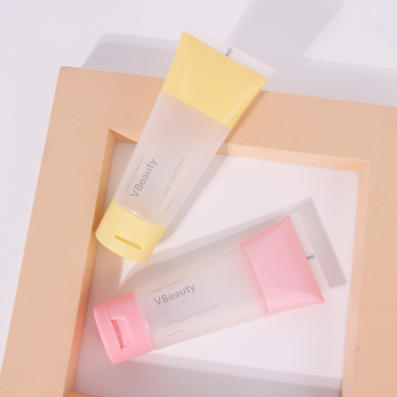 Plastic Cosmetic Squeeze Tube for Cream Packaging - Empty Refillable Soft PE Squeezable Lotion Tube and Container