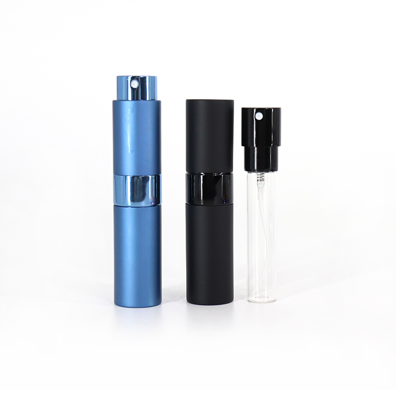 Travel Size Mini Aluminum Perfume Spray Bottle in Vibrant Colors