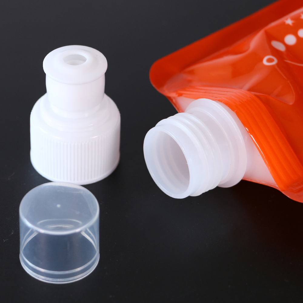 Minfly Digital Printing Custom Plastic Stand up Filling Liquid 30ml 200ml 250ml Milk Juice Shampoo Beverage Sealing Spout Bags