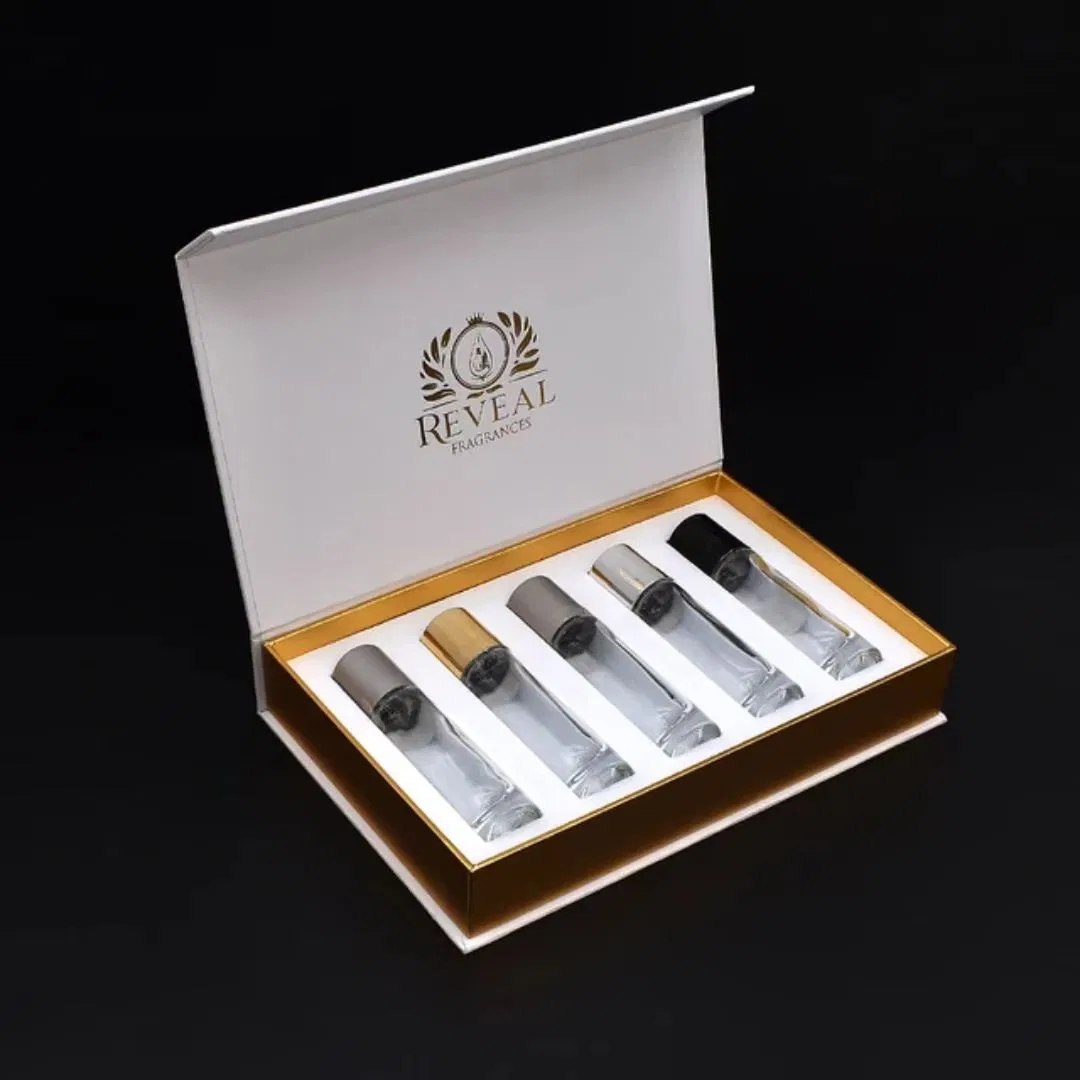 OEM Service Premium Perfume Samples in Glass Vials Travel Size Fragrance Samples Custom Logo Luxury Packaging