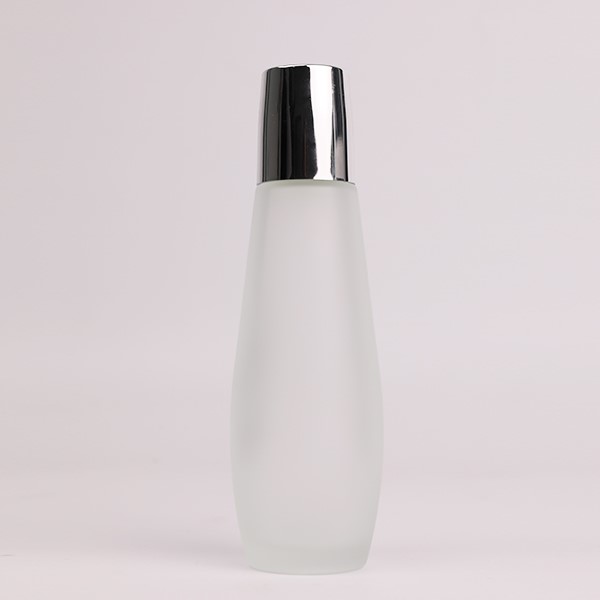 Recyclable Clear Frosted 120ml 35ml Flint Glass Serum Bottles 120g 80g Cream Jar Eco-Friendly Skincare Cosmetic Packaging