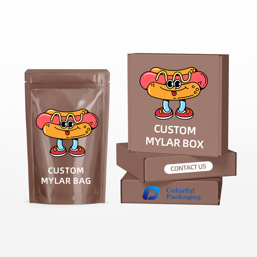 Custom Printed Unique Special Cut Out Irregular Shaped Edible Cali Packs 8th Plug Smell Proof 3.5 Die Cut Mylar Bags with Boxes