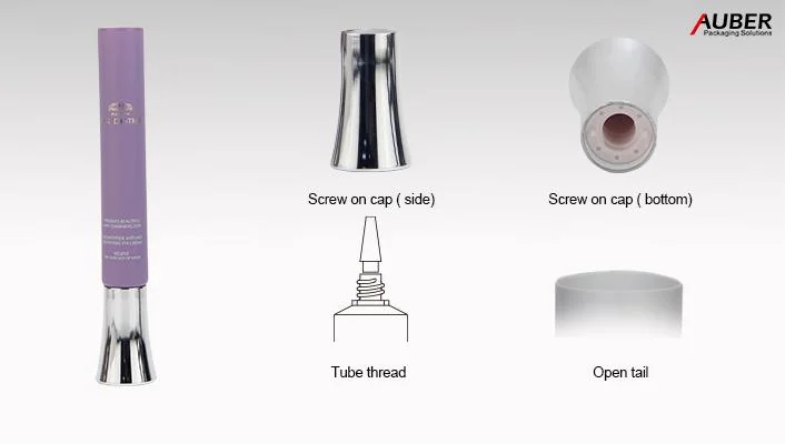 Makeup Packaging Nozzle Squeeze Tube Eye Cream Tube Printed Custom Cosmetic Packaging