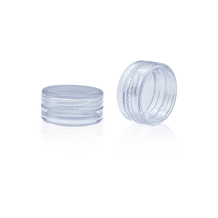 Custom Logo Luxury Round Plastic 2.5g Empty Cosmetic Cream Packaging Jar