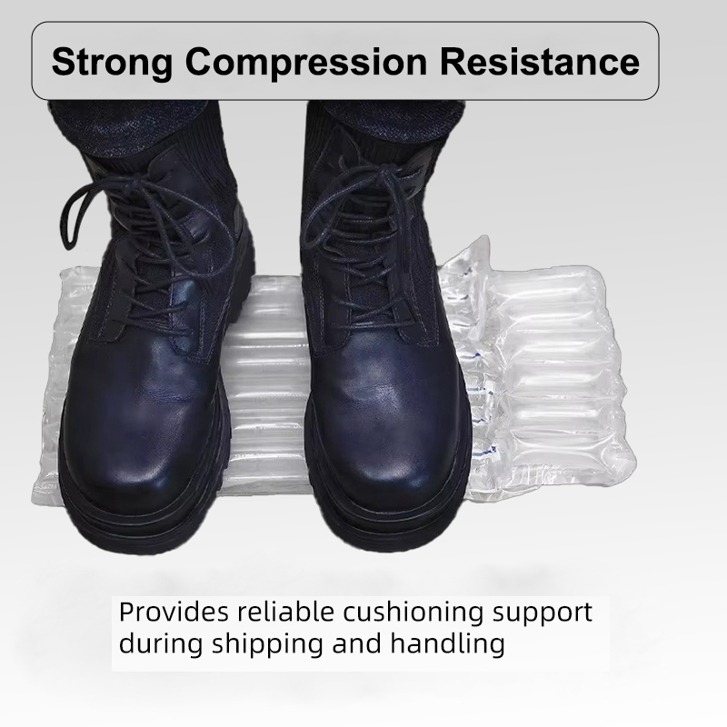 Shockproof Inflatable Wine Bottle Protector Bag PE PA Cushioning Bubble Air Column Wrap Packaging for Red Wine Fragile Transport